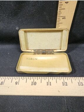 Vintage Elgin Watch Box Empty Box Only Great Shape